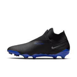 Nike Phantom GX Pro FG - Black/Chrome/Hyper Royal Mens Footwear   - Third Coast Soccer