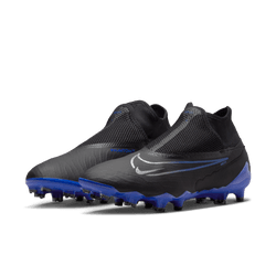 Nike Phantom GX Pro FG - Black/Chrome/Hyper Royal Mens Footwear Black/Chrome/Hyper Royal Mens 7 - Third Coast Soccer