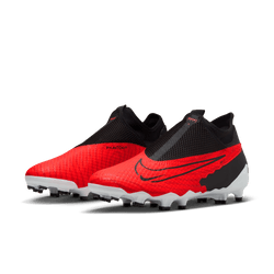 Nike Phantom GX Academy Dynamic Fit FG - Bright Crimson/Black/White Mens Footwear Mens 6.5 Bright Crimson/Black/Whit - Third Coast Soccer