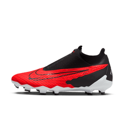 Nike Phantom GX Academy Dynamic Fit FG - Bright Crimson/Black/White Mens Footwear   - Third Coast Soccer