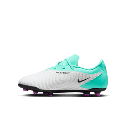 Nike Junior Phantom GX Club FG - Turquoise/Black/Fuchsia/White Youth Firm Ground   - Third Coast Soccer