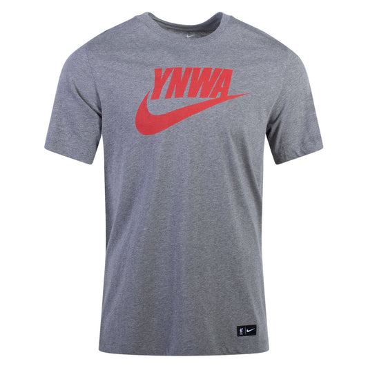 Nike Liverpool FC Future Voice Tee Club Replica Grey Mens Small - Third Coast Soccer