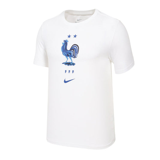 Nike France Crest WC 2022 T-Shirt - White International Replica White Mens Small - Third Coast Soccer