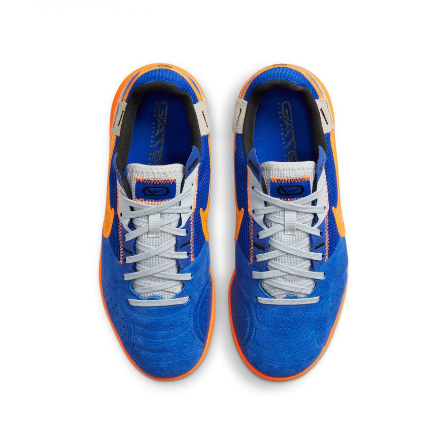 Nike Jr Streetgato - Racer Blue/Total Orange Youth Footwear Youth 3.5 Racer Blue/Total Orange/Plati - Third Coast Soccer