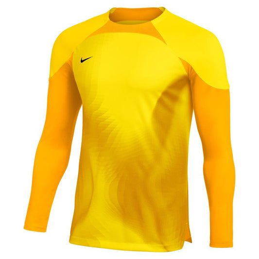 Nike Dri-Fit Adv Mens Gardien 4 LS Goalkeeper Jersey - Tour Yellow/University Gold Goalkeeper Mens Small Tour Yellow/University Gold/Bl - Third Coast Soccer