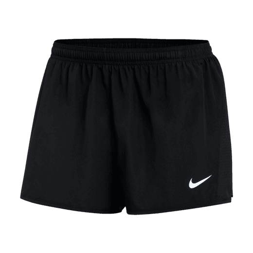 Nike Team 10K Running Short Shorts Team Black/White Mens X-Small - Third Coast Soccer