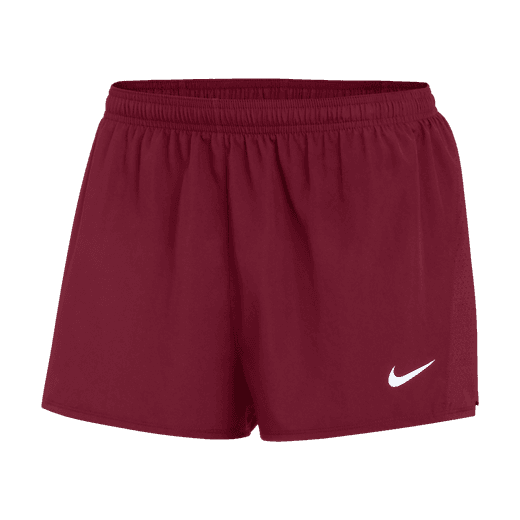 Nike Team 10K Running Short Shorts Team Cardinal/White Mens X-Small - Third Coast Soccer