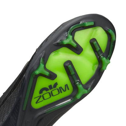 Nike Zoom Mercurial Superfly 9 Elite FG - Black/Dark Smoke Grey/White/Volt Men's Footwear Closeout   - Third Coast Soccer