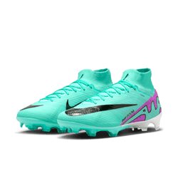 Nike Mercurial Superfly 9 Elite FG - Turquoise/Fuchsia Dream/Black Mens Footwear Hyper Turquoise/Fuchsia Dream/Black Mens 6.5 - Third Coast Soccer