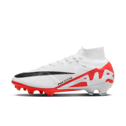 Nike Mercurial Superfly 9 Elite FG - Bright Crimson/White/Black Men's Footwear Closeout   - Third Coast Soccer