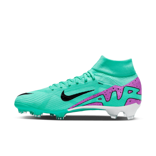Nike Mercurial Superfly 9 Pro FG - Turquoise/Fuchsia/Black/White Mens Footwear   - Third Coast Soccer