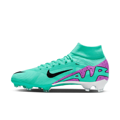 Nike Mercurial Superfly 9 Pro FG - Turquoise/Fuchsia/Black/White Mens Footwear   - Third Coast Soccer
