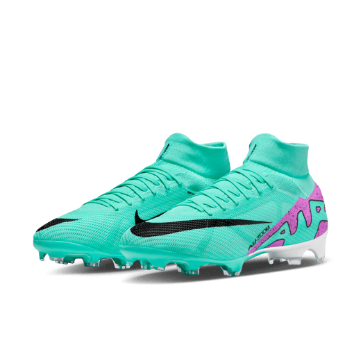 Nike Mercurial Superfly 9 Pro FG - Turquoise/Fuchsia/Black/White Mens Footwear Hyper Turquoise/Fuchsia Dream/Black/White Mens 6.5 - Third Coast Soccer
