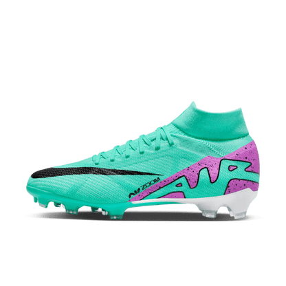 Nike Mercurial Superfly 9 Pro FG - Turquoise/Fuchsia/Black/White Mens Footwear   - Third Coast Soccer