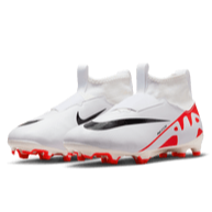 Nike Junior Zoom Mercurial Superfly 9 Academy FG - Crimson/White/Black Youth Footwear Closeout Bright Crimson/White/Black Youth 1 - Third Coast Soccer