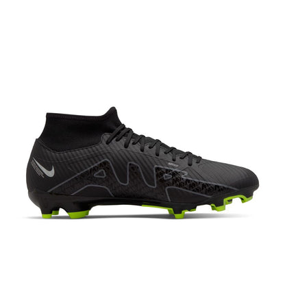 Nike Zoom Mercurial Superfly 9 Academy FG - Black/Smoke Grey/White/Volt Mens Footwear   - Third Coast Soccer