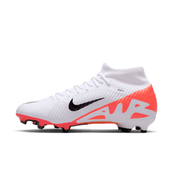 Nike Zoom Mercurial Superfly 9 Academy FG - Crimson/White/Black Mens Footwear   - Third Coast Soccer