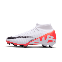 Nike Zoom Mercurial Superfly 9 Academy FG - Crimson/White/Black Men's Footwear Closeout   - Third Coast Soccer