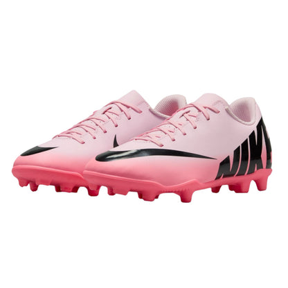Nike Jr Mercurial Vapor 15 Club FG - Pink Foam/Black Youth Footwear - Third Coast Soccer