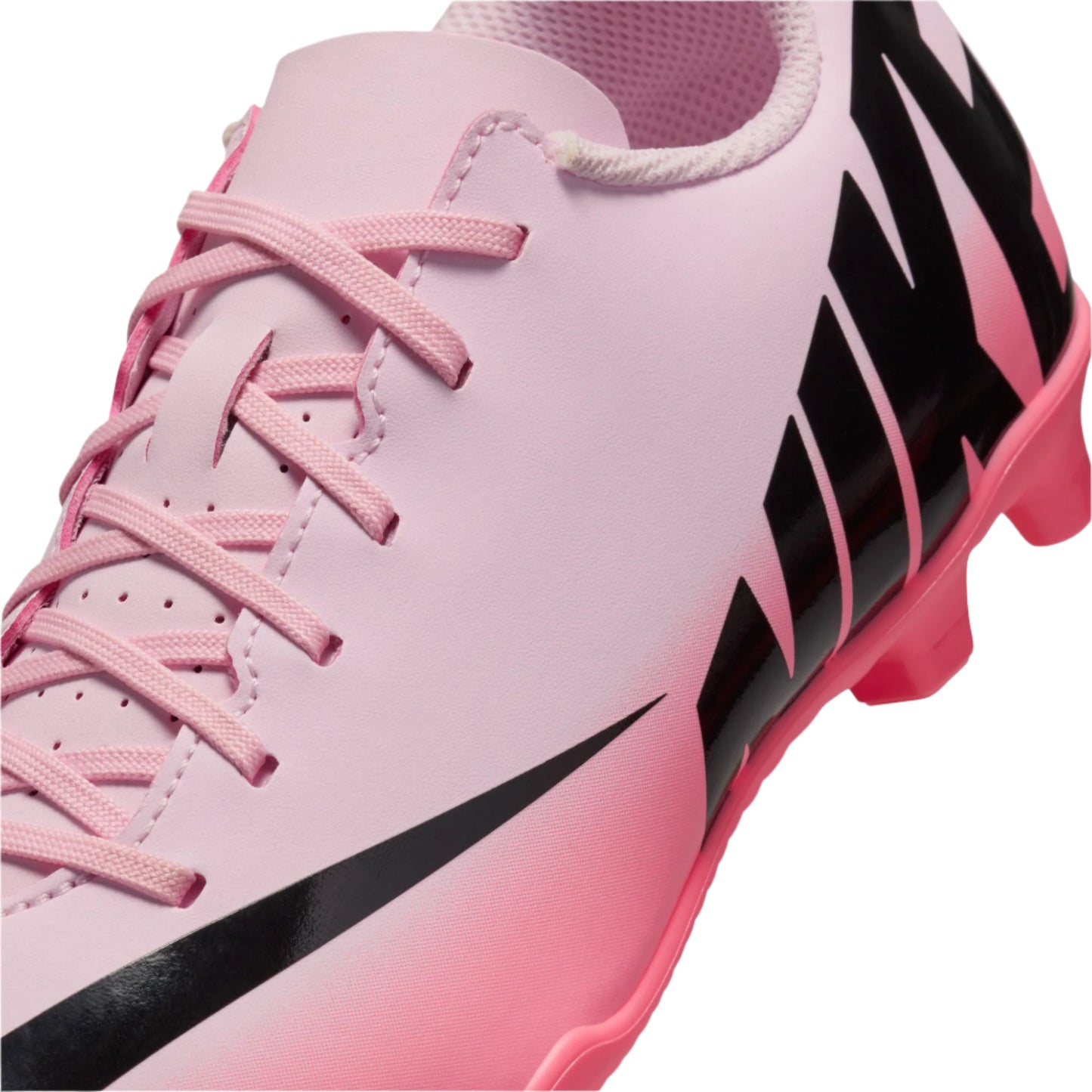 Nike Jr Mercurial Vapor 15 Club FG - Pink Foam/Black Youth Footwear - Third Coast Soccer