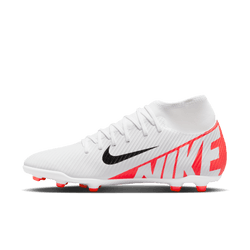 Nike Mercurial Superfly 9 Club FG - Crimson/White/Black Mens Footwear   - Third Coast Soccer