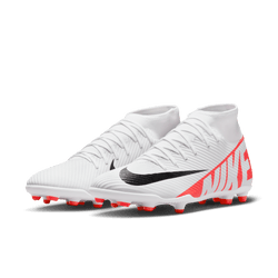 Nike Mercurial Superfly 9 Club FG - Crimson/White/Black Mens Footwear   - Third Coast Soccer