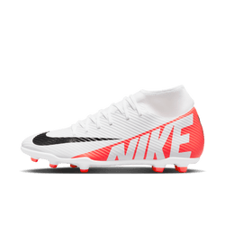 Nike Mercurial Superfly 9 Club FG - Crimson/White/Black Men's Footwear Closeout   - Third Coast Soccer