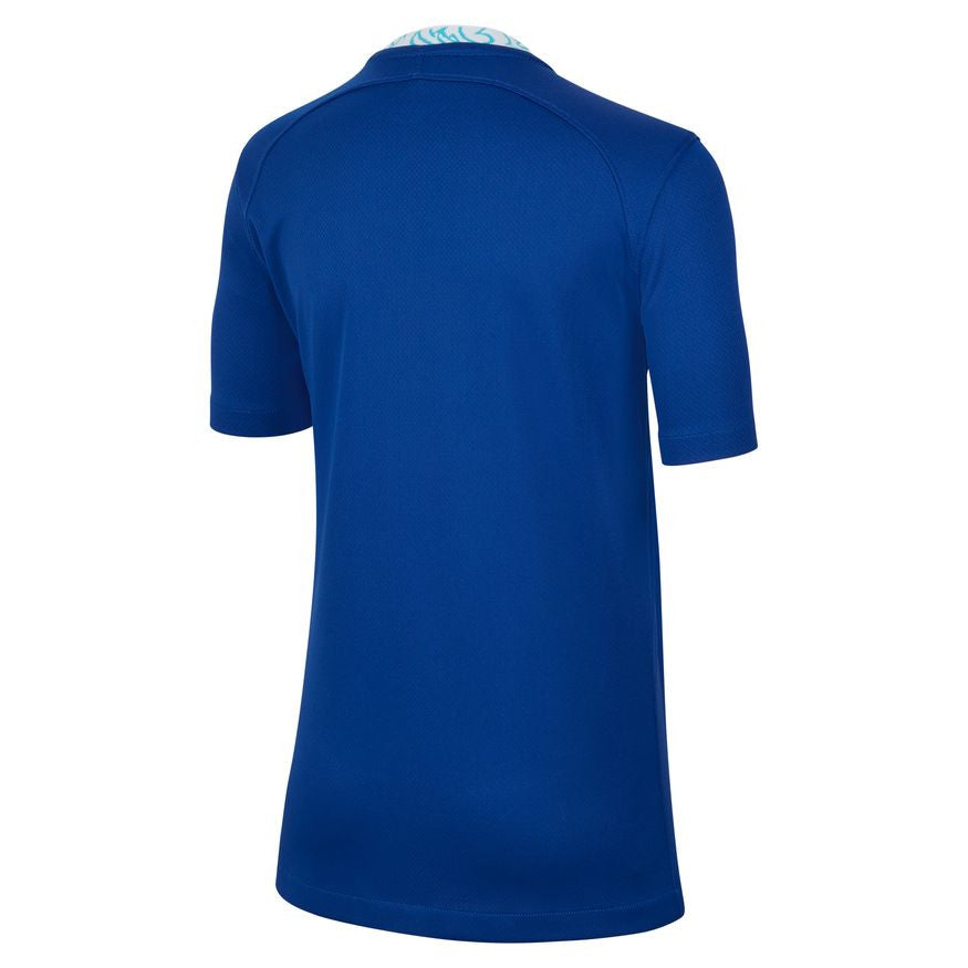 Nike Youth Chelsea Home Jersey 22/23 Club Replica Closeout Rush Blue/Chlorine Blue/White Youth Large - Third Coast Soccer