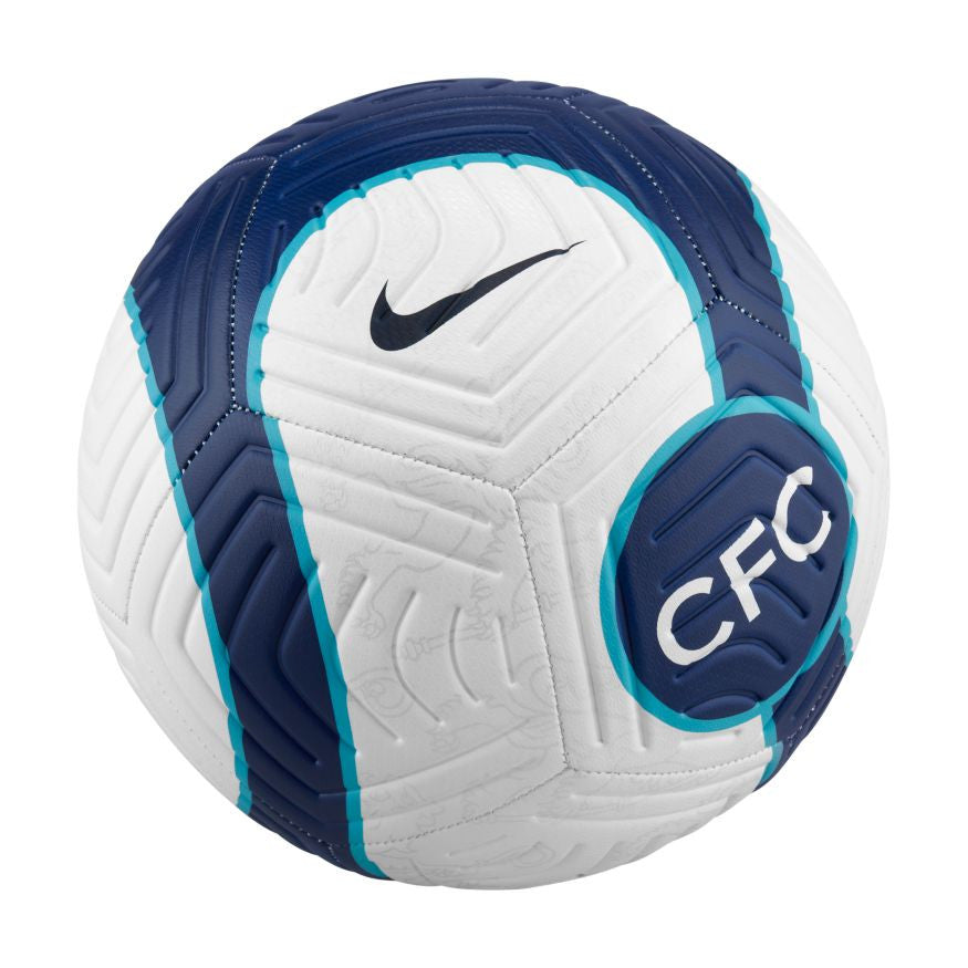 Nike Chelsea FC Strike Ball Balls Size 4 White/Rush Blue - Third Coast Soccer