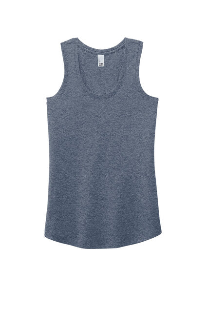 District Women's Perfect Tri Racerback Tank T-Shirts Navy Frost Womens XSmall - Third Coast Soccer