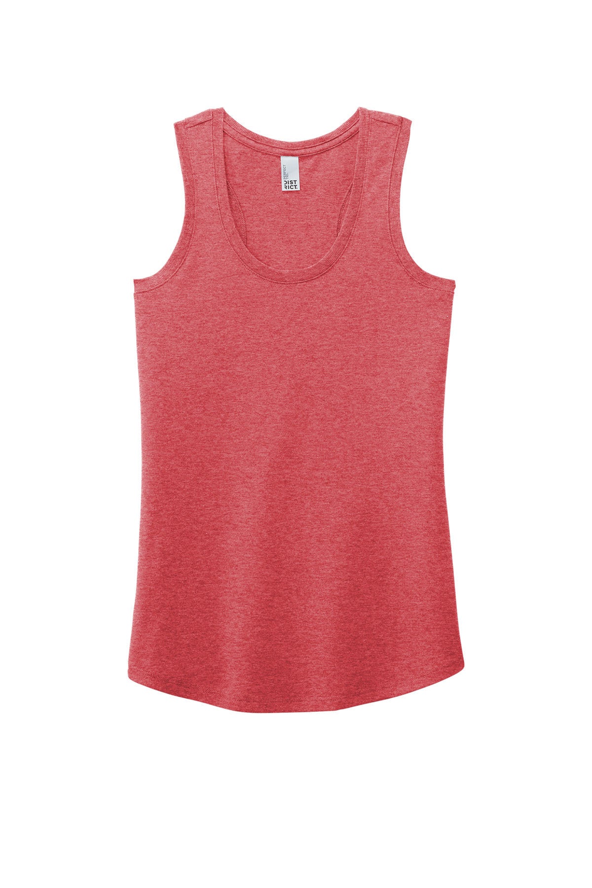 District Women's Perfect Tri Racerback Tank T-Shirts Red Frost Womens XSmall - Third Coast Soccer