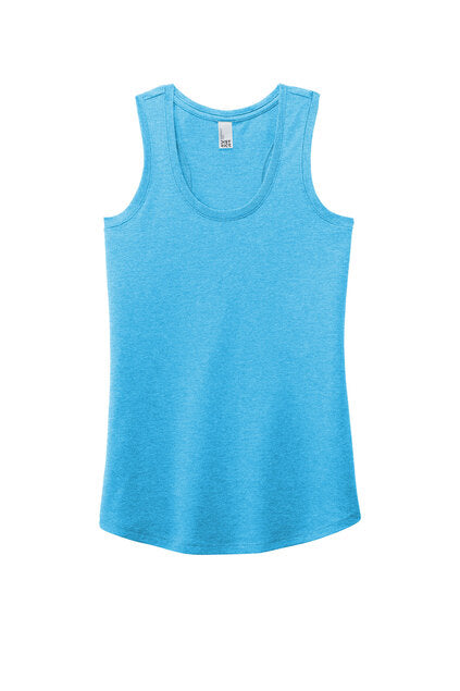 District Women's Perfect Tri Racerback Tank T-Shirts Turquoise Womens XSmall - Third Coast Soccer
