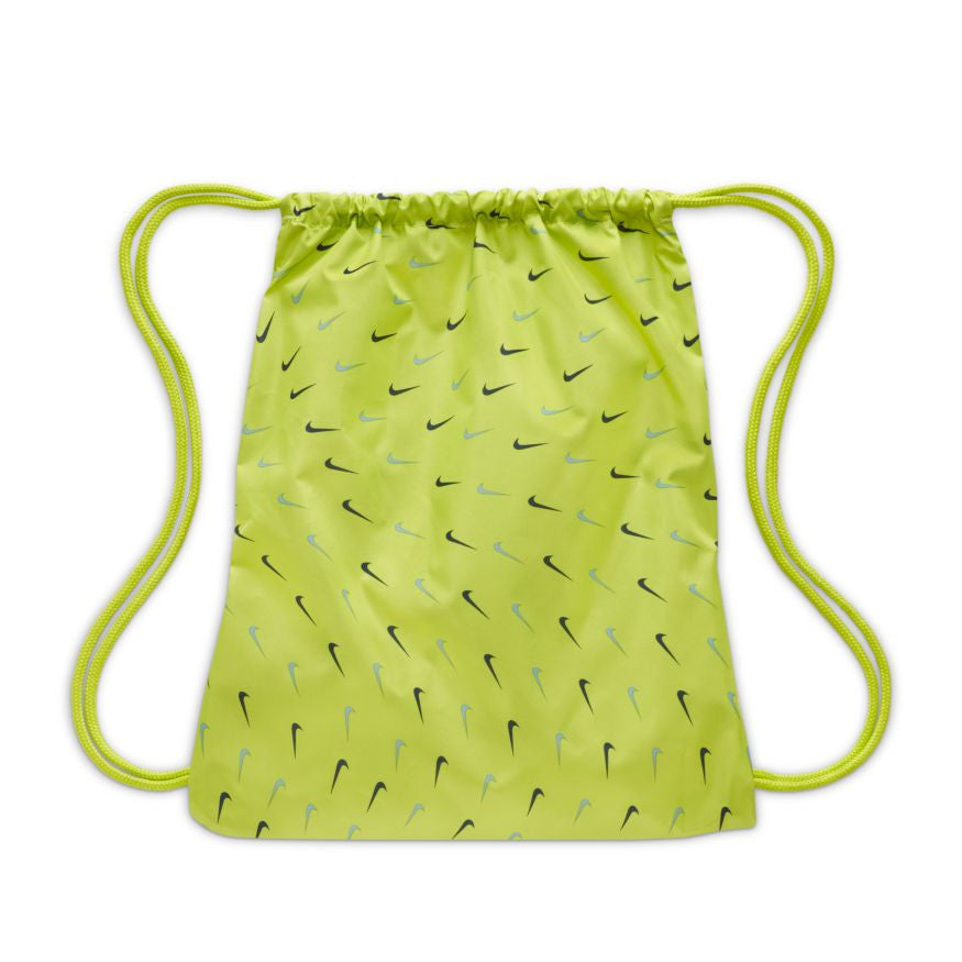 Nike Youth Gym Sack - Atomic Green Bags   - Third Coast Soccer