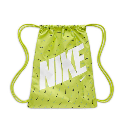 Nike Youth Gym Sack - Atomic Green Bags   - Third Coast Soccer