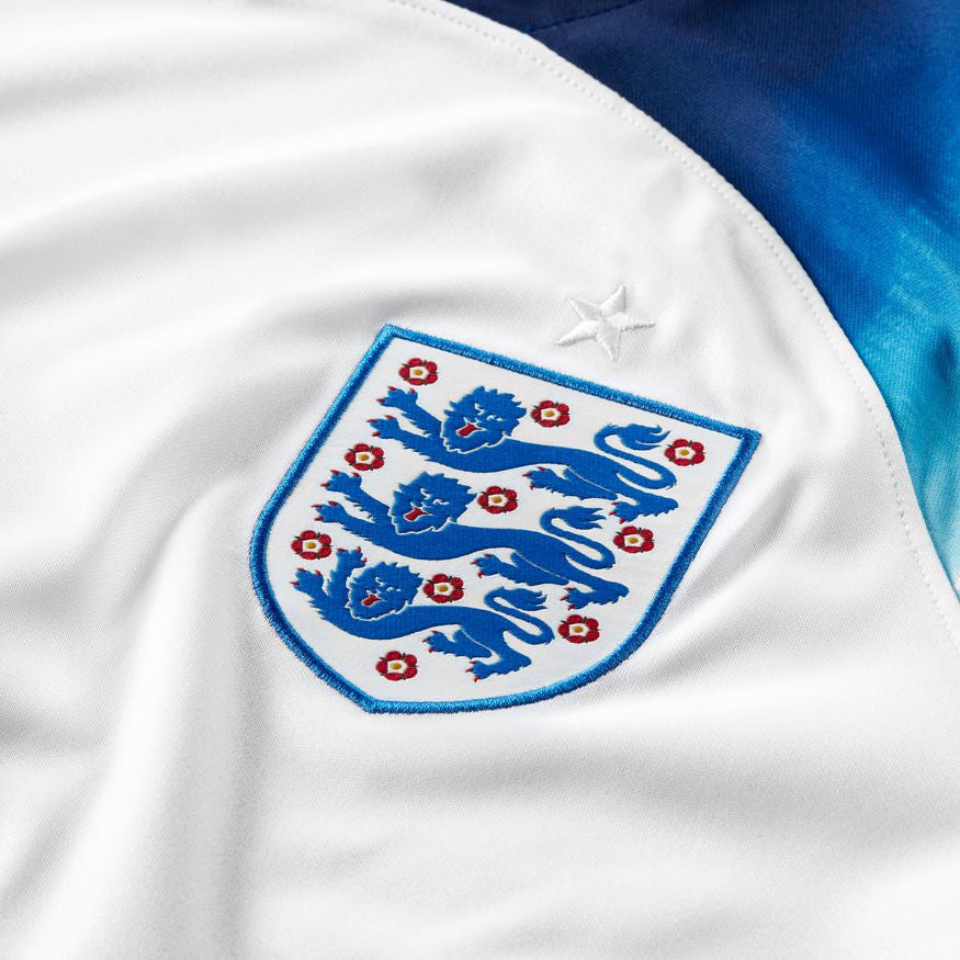 Nike England Home Stadium Jersey International Replica Closeout White/Blue Fury/Blue Void Mens Large - Third Coast Soccer