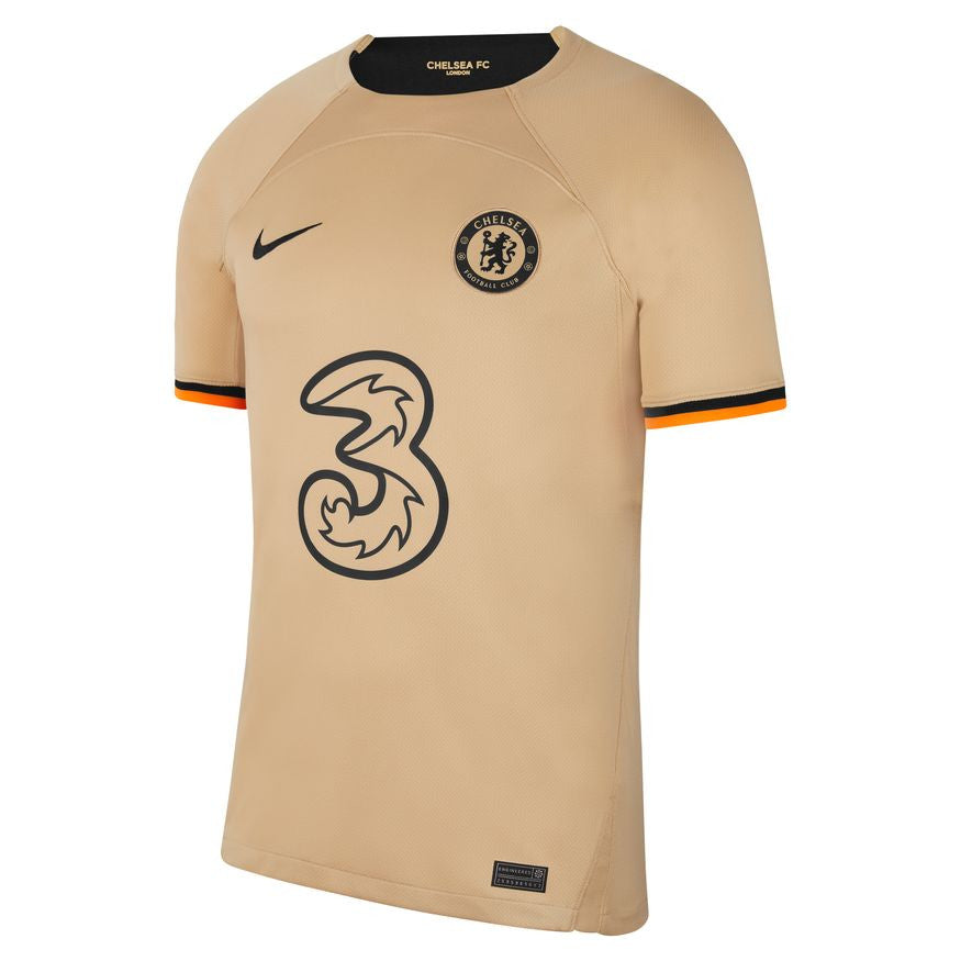 Nike Chelsea Third Jersey 22/23 Club Replica Closeout Sesame/Black Mens Small - Third Coast Soccer
