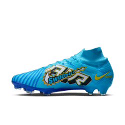 Nike Zoom Mercurial Superfly 9 Elite KM FG - Baltic Blue/White Men's Footwear Closeout   - Third Coast Soccer