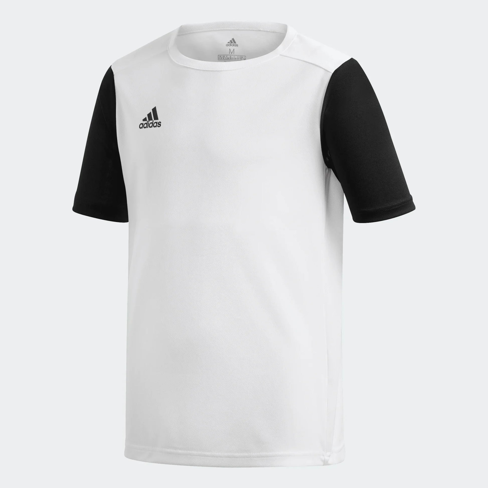 adidas Youth Estro 19 Jersey - White Jerseys White/Black Youth XXSmall - Third Coast Soccer