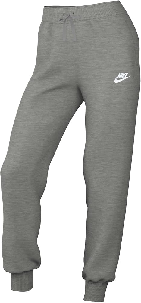 Nike Women's Mid-Rise Club Fleece Joggers Pants Dark Heather Grey Womens XSmall - Third Coast Soccer