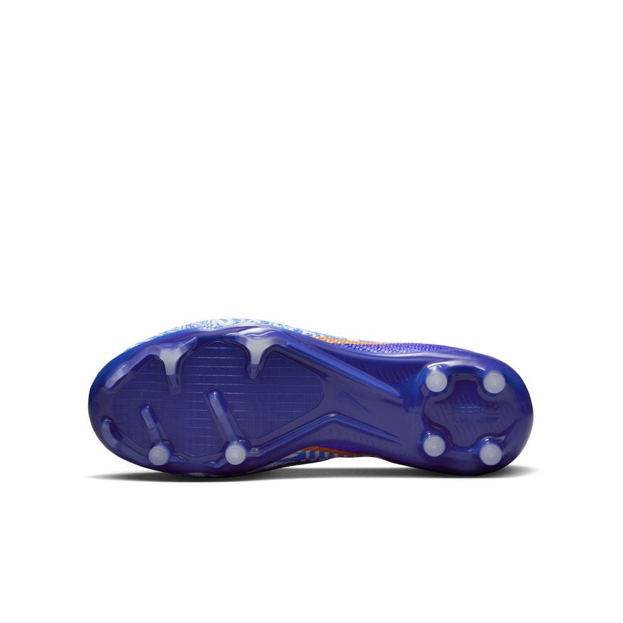 Nike Jr Zoom Merc Sf 9 Pro Cr7 Youth Footwear Youth 5 White/Metallic Copper/Concord - Third Coast Soccer