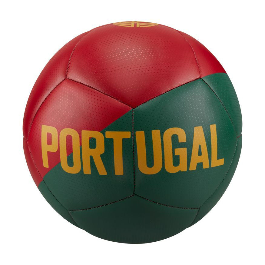 Nike Portugal Pitch Ball Balls Gorge Green/Pepper Red/Gold Size 4 - Third Coast Soccer