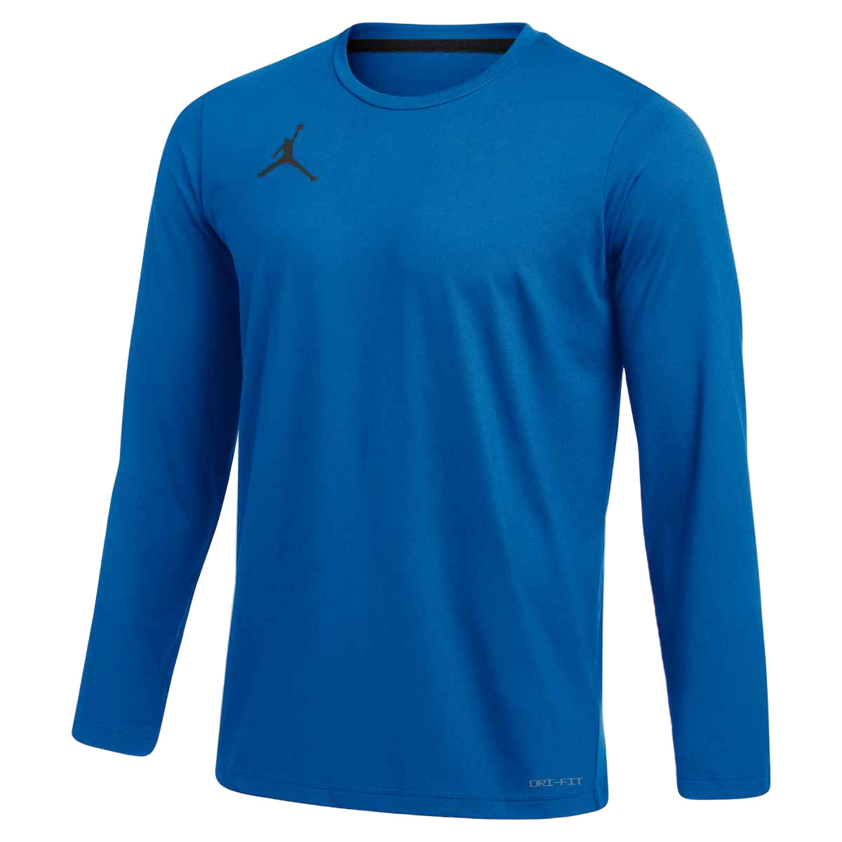 Nike Men's Jordan Team LS Training Top Training Wear Team Royal Blue/Black Mens Small - Third Coast Soccer