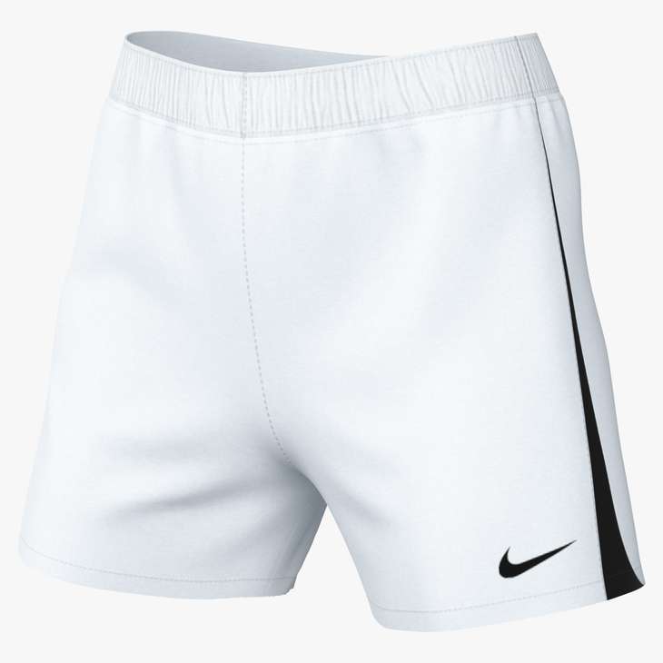 Nike Women's League Knit III Short - White/Black Shorts   - Third Coast Soccer