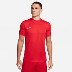 Nike Dri-Fit Academy SS Soccer Top Training Wear University Red/Gym Red/White Mens Small - Third Coast Soccer