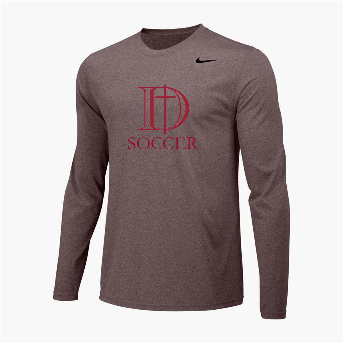 Nike Dunham Soccer Legend LS Tee - Grey