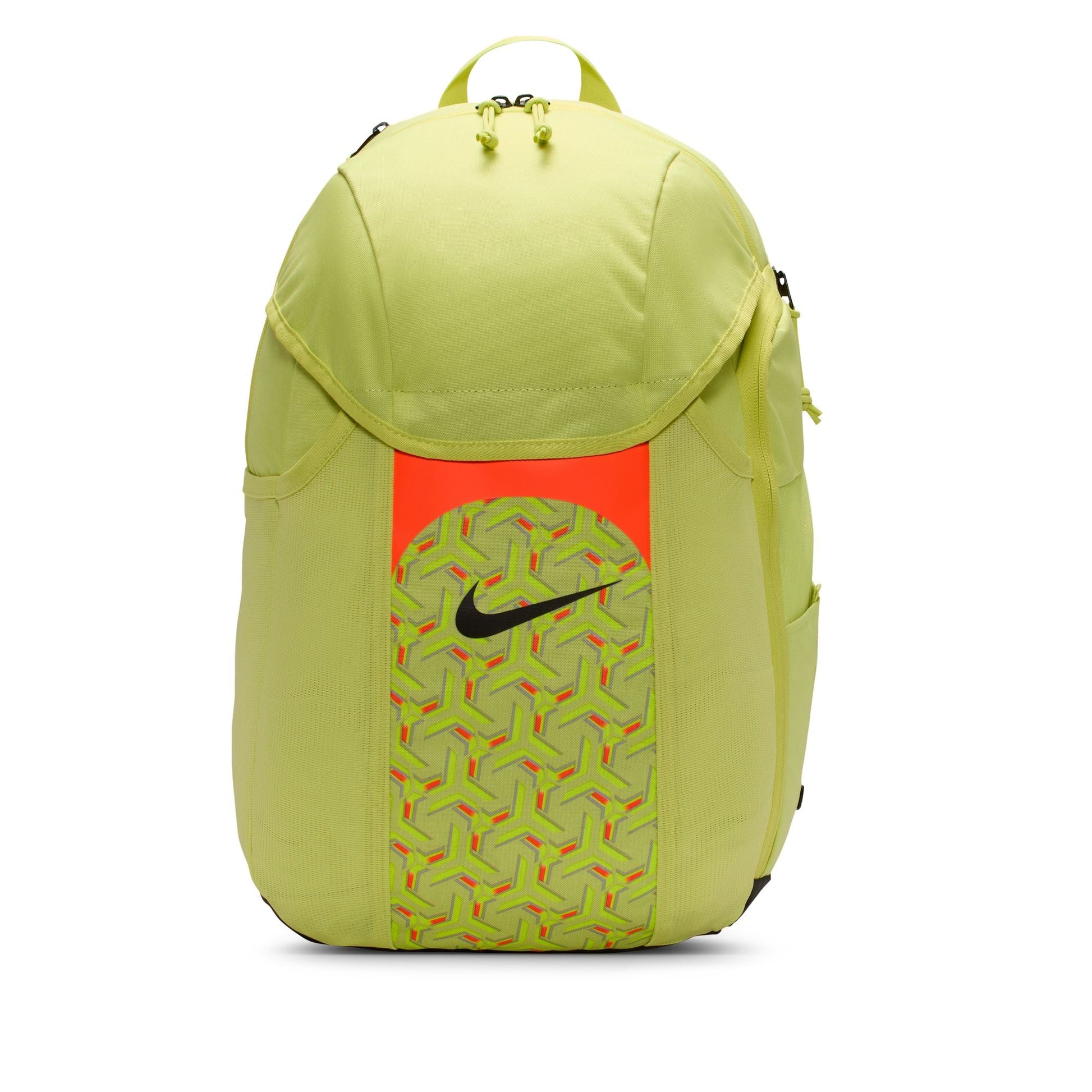 Nike Academy Team Backpack - Limelight/Crimson/Black Bags - Third Coast Soccer