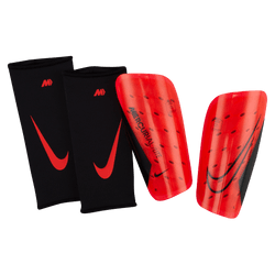 Nike Mercurial Lite Shinguard - Bright Crimson/Black Adult Shinguards Small Bright Crimson/Black - Third Coast Soccer