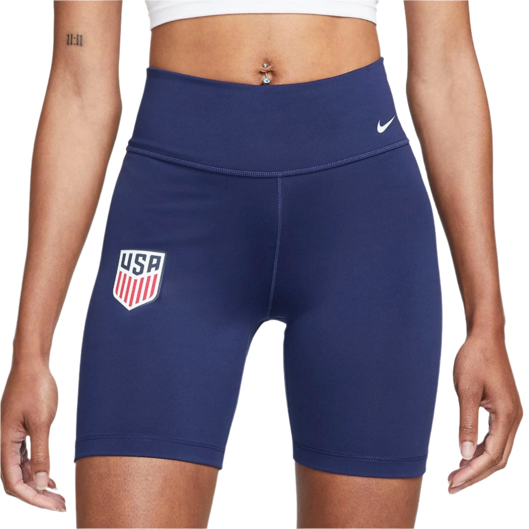 Nike Women's USA One Mid-Rise 7" Short International Replica Closeout - Third Coast Soccer