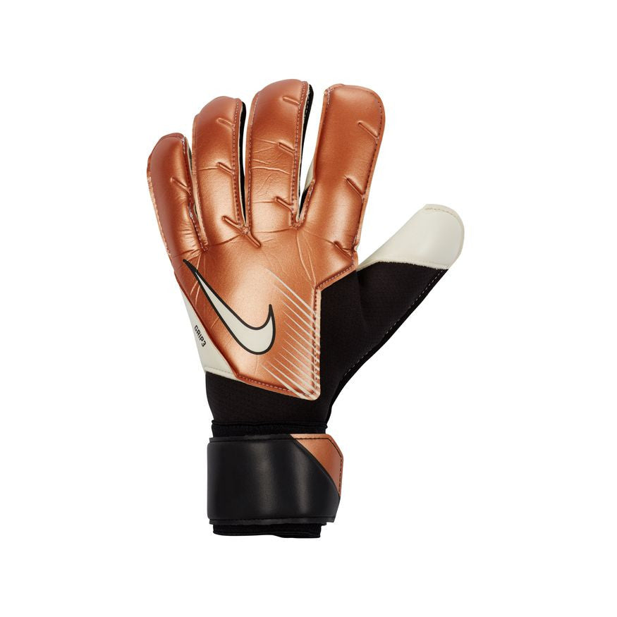 Nike Grip 3 Goalkeeper Gloves - Metallic Copper Gloves Size 11 Metallic Copper/Black/White - Third Coast Soccer