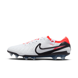 Nike Tiempo Legend 10 Elite FG - White/Black/Bright Crimson Men's Footwear Closeout   - Third Coast Soccer